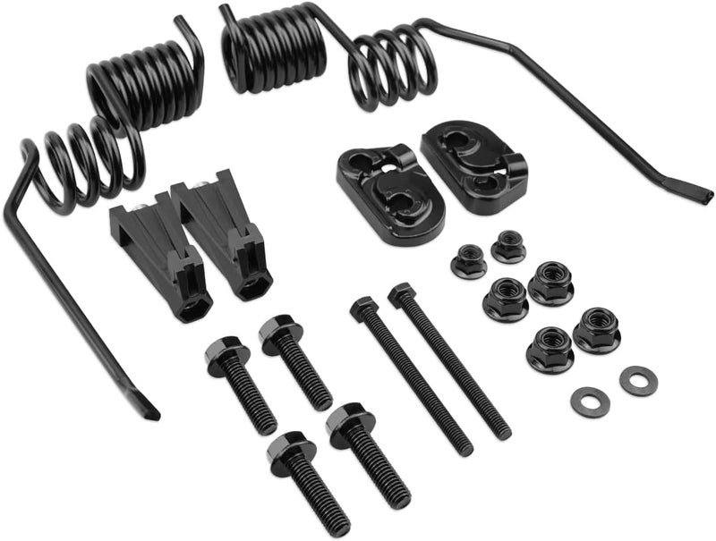Snowmobile Ice Scratchers 860201728, Fit for Ski-Doo Summit 600 800R 850, Spring Style Rail Mount Ice Scratchers
